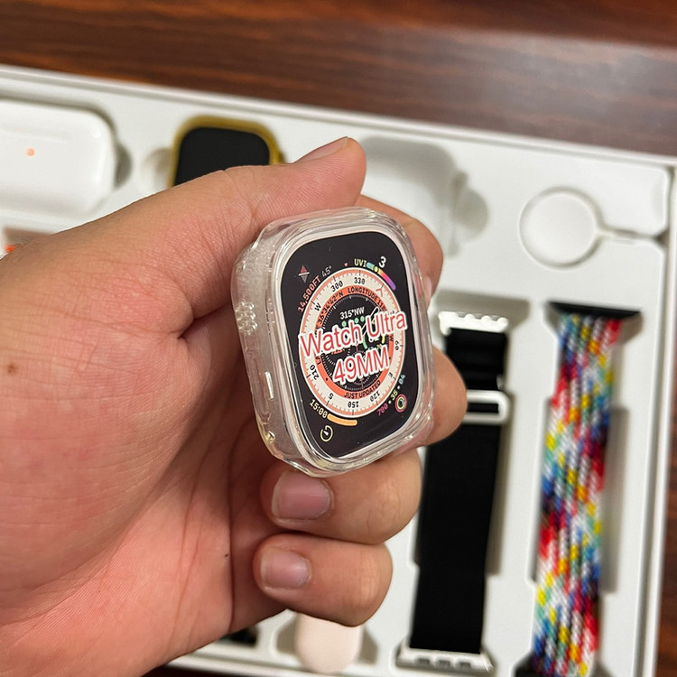 ساعت هوشمند مدل Airpods Pro 2 + i20 ULTRA به همراه هدفون
