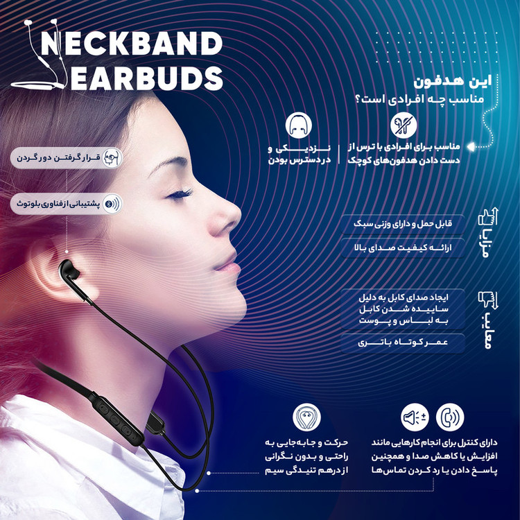 هدفون بی سیم سامسونگ مدل Level U2 ویتنام