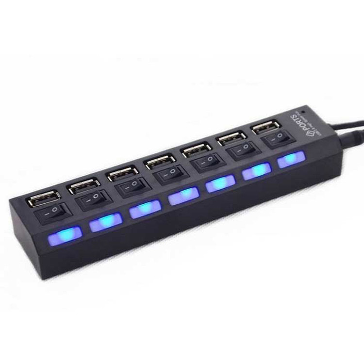هاب کلید دار ROHS 7Port USB2.0