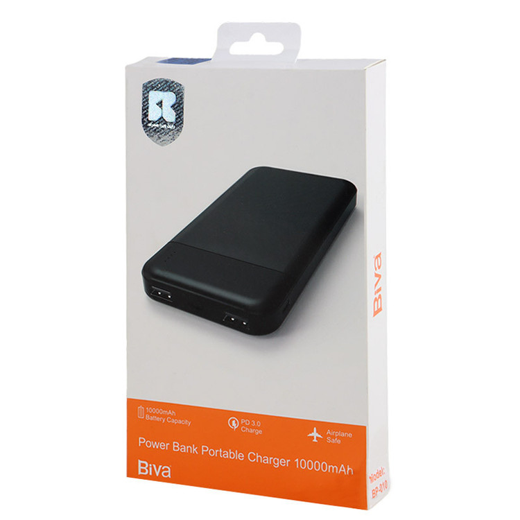 پاور بانک فست شارژ 10000 بیوا Biva BP-010 QC3.0 PD 10W