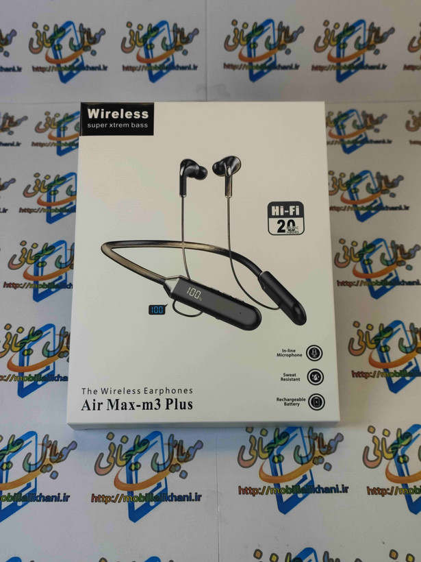 هندزفری گردنی مدل Air Max-m3 plus