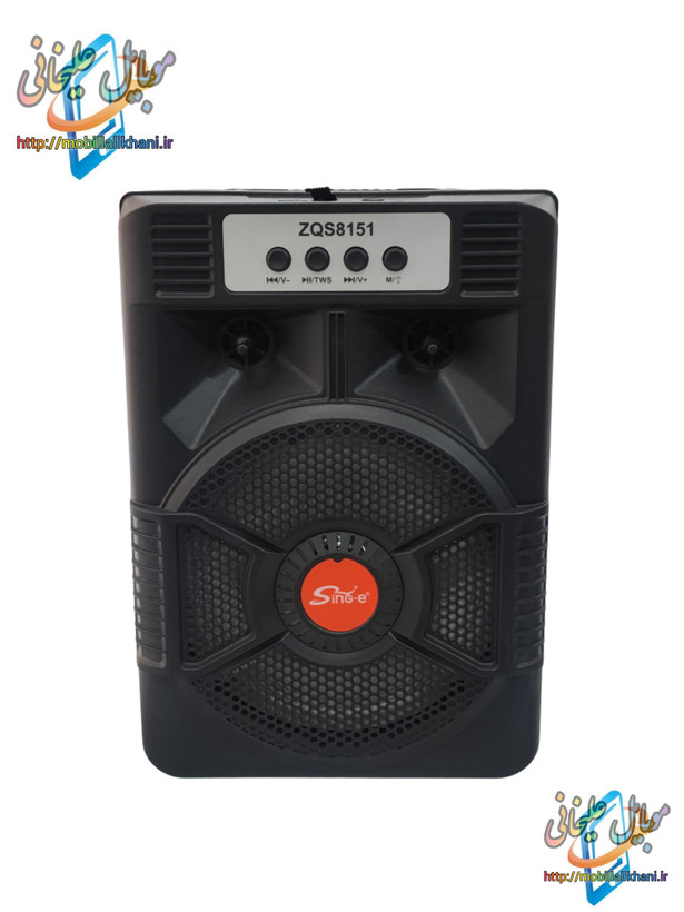 اسپیکر بلوتوثی قابل حمل میکروفون دار مدل ZQS 8151