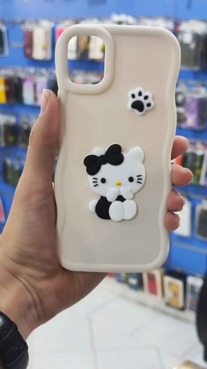 گارد سامسونگ A05 عروسکی سیلیکونی سفید