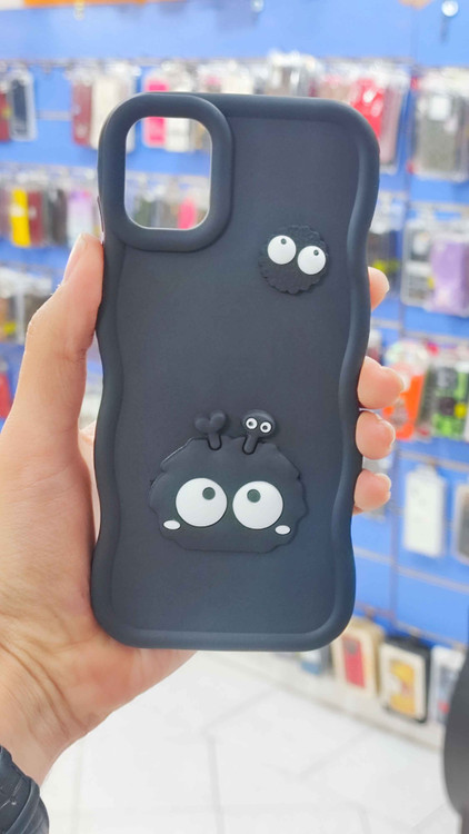 گارد سامسونگ A05 عروسکی سیلیکونی مشکی