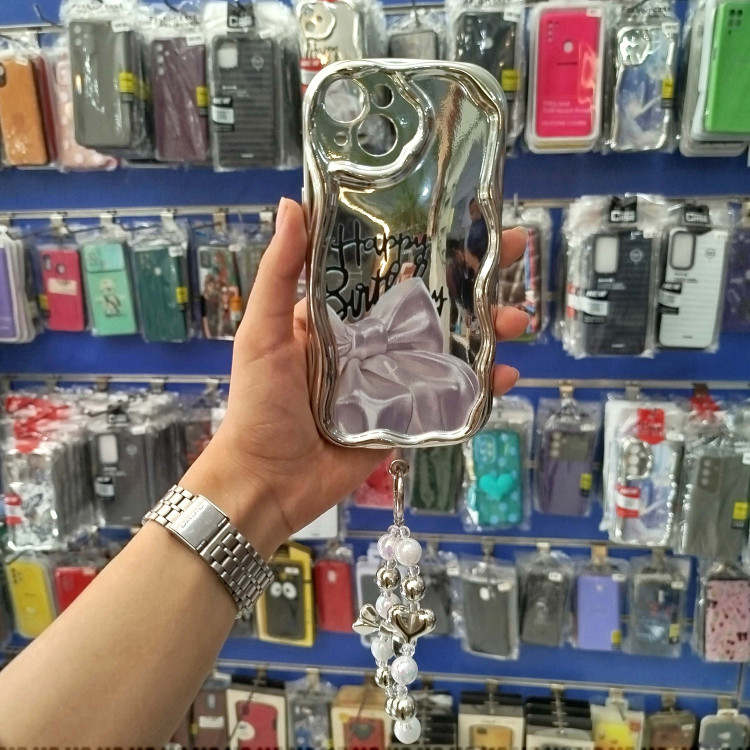 گارد آیفون 13 نرمال آویزدار پاپیون