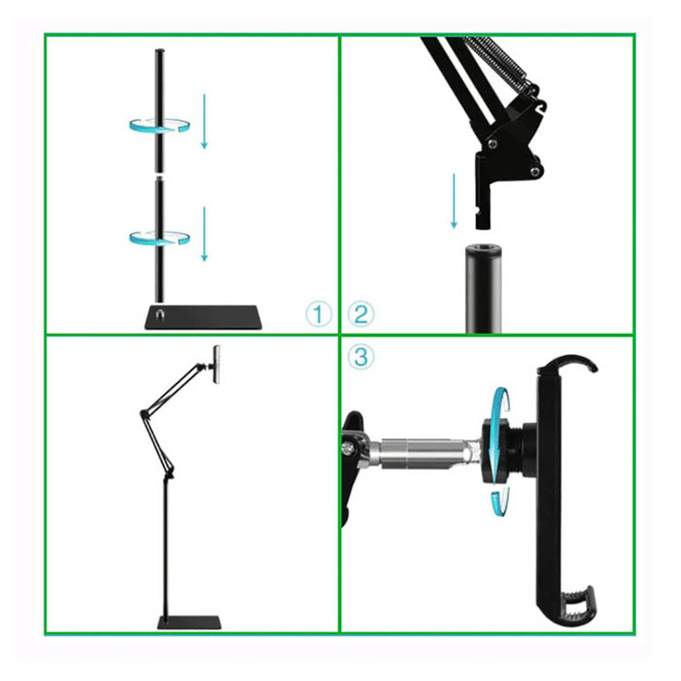 پایه نگهدارنده موبایل و تبلت Floor Type 170CM