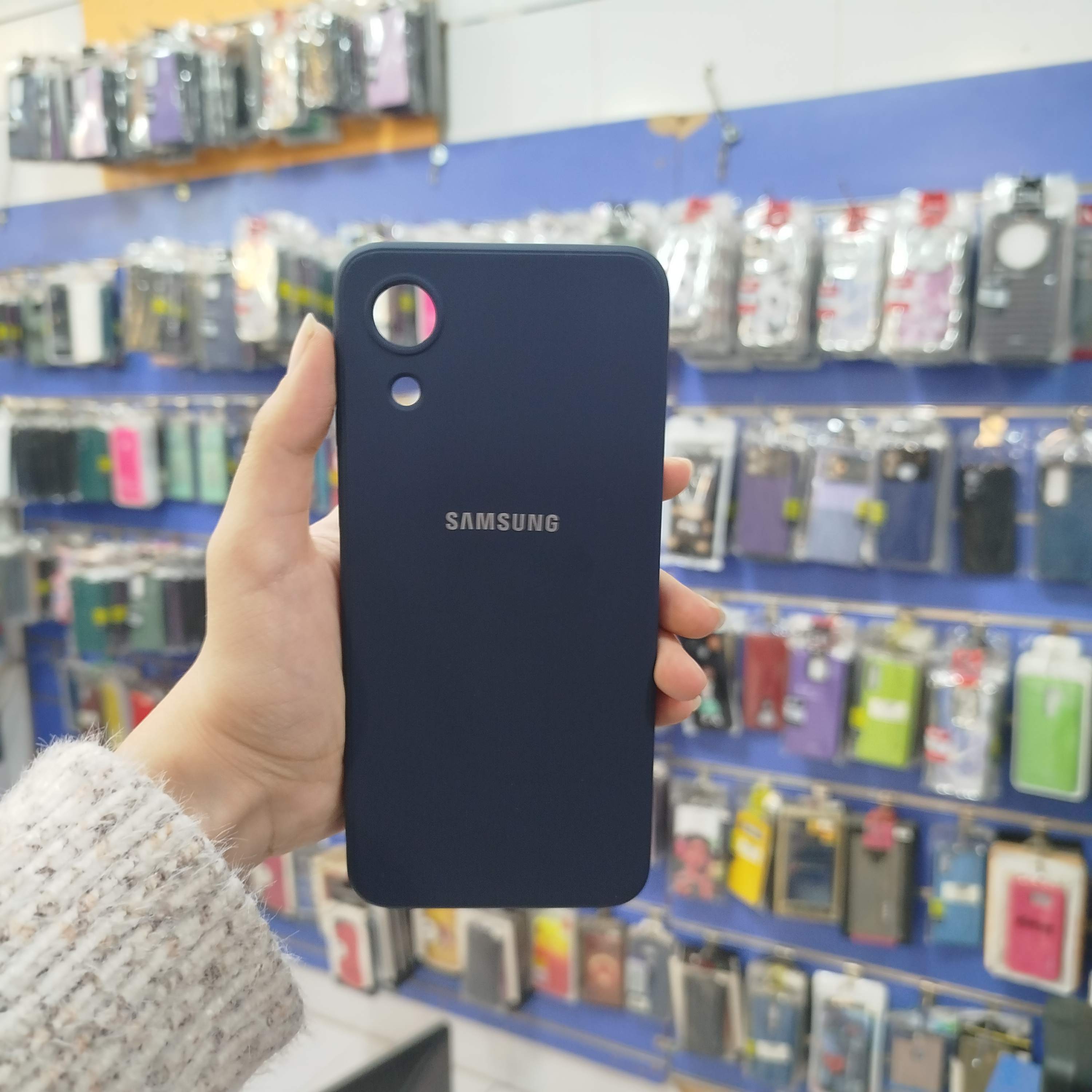 گارد سامسونگ A03 core سیلیکونی سورمهای