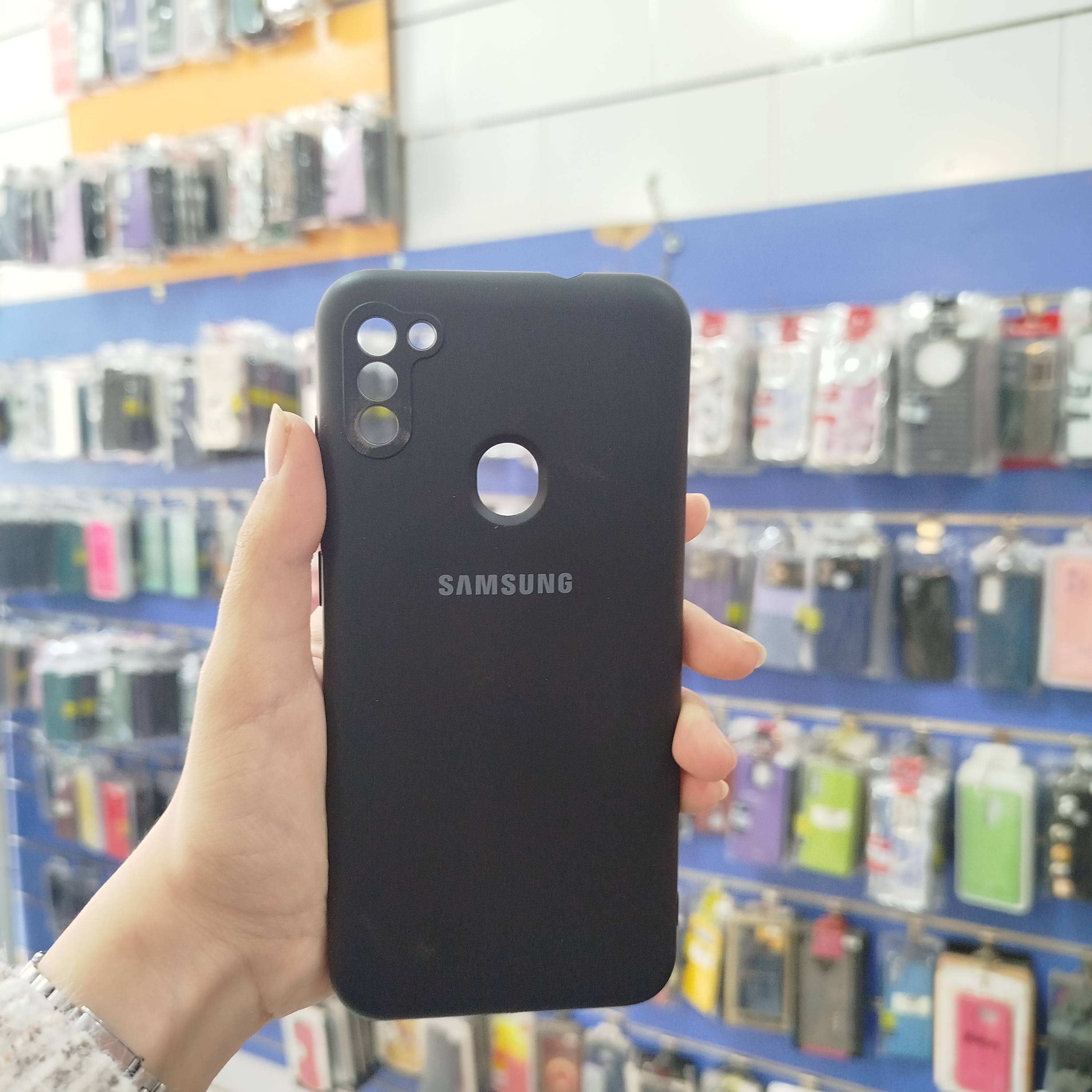 گارد سامسونگ A11 سیلیکونی مشکی