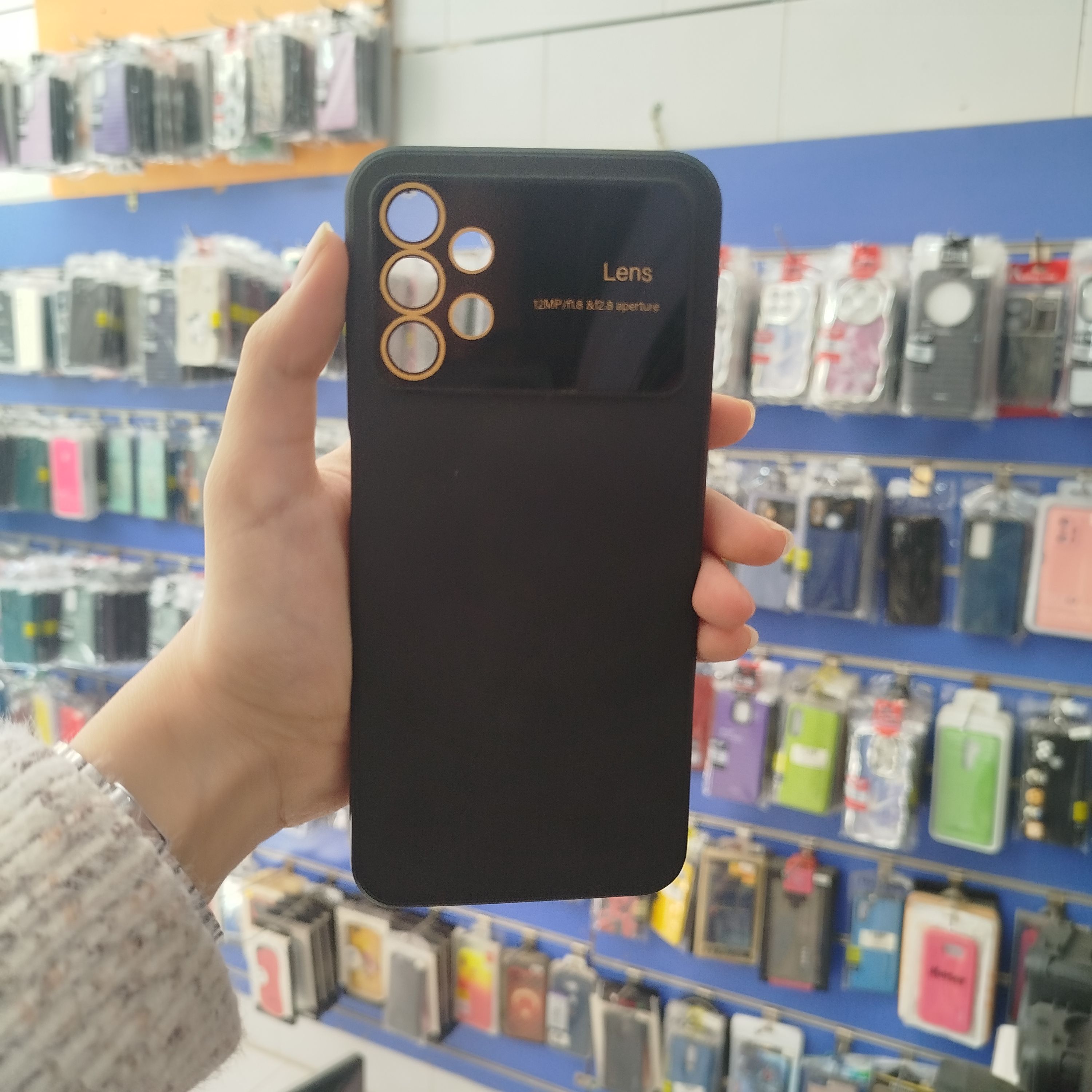 گارد سامسونگ A13 لنز مشکی