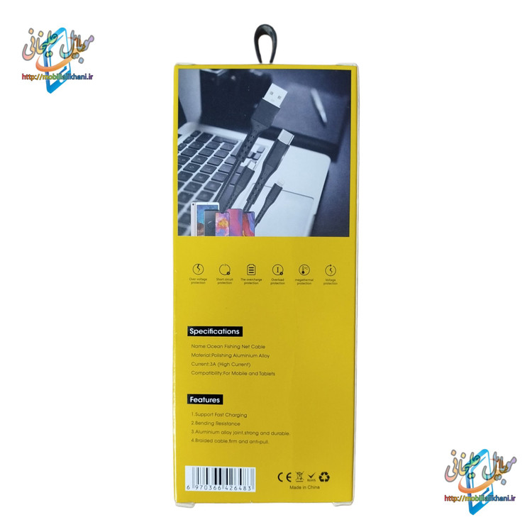 کابل شارژ USB به Lightning برند NIC SUN
