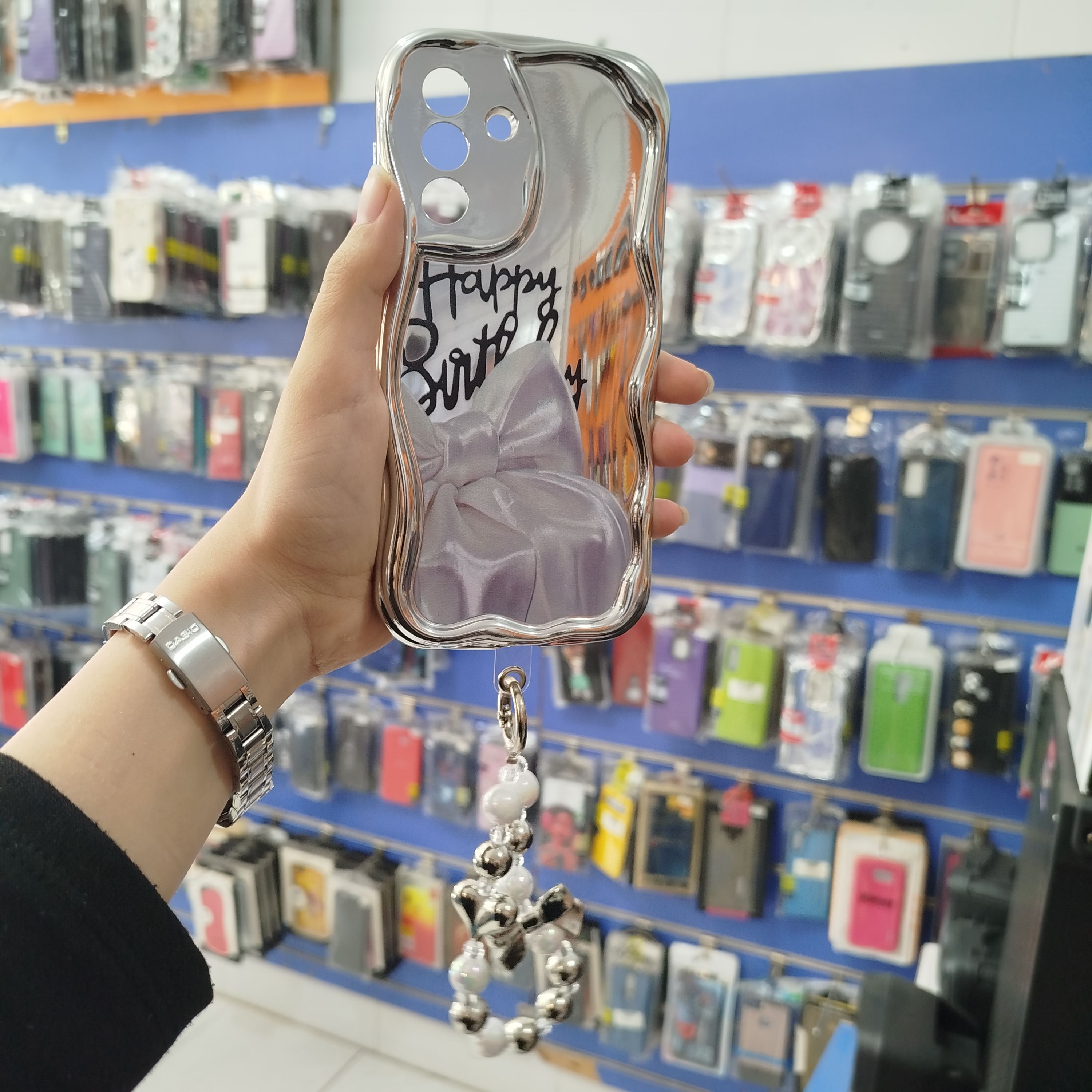 گارد سامسونگ A56 آویزدار پاپیون