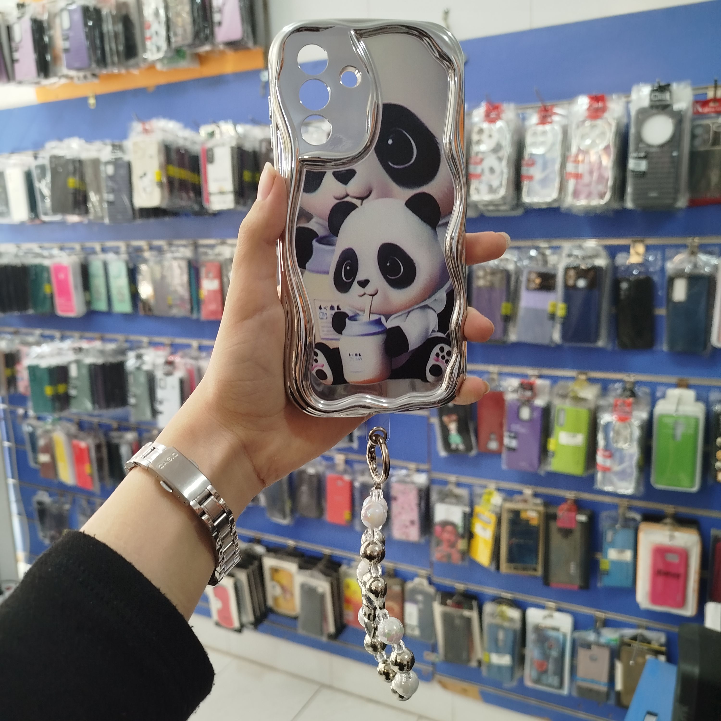 گارد سامسونگ A56 آویزدار پاندا