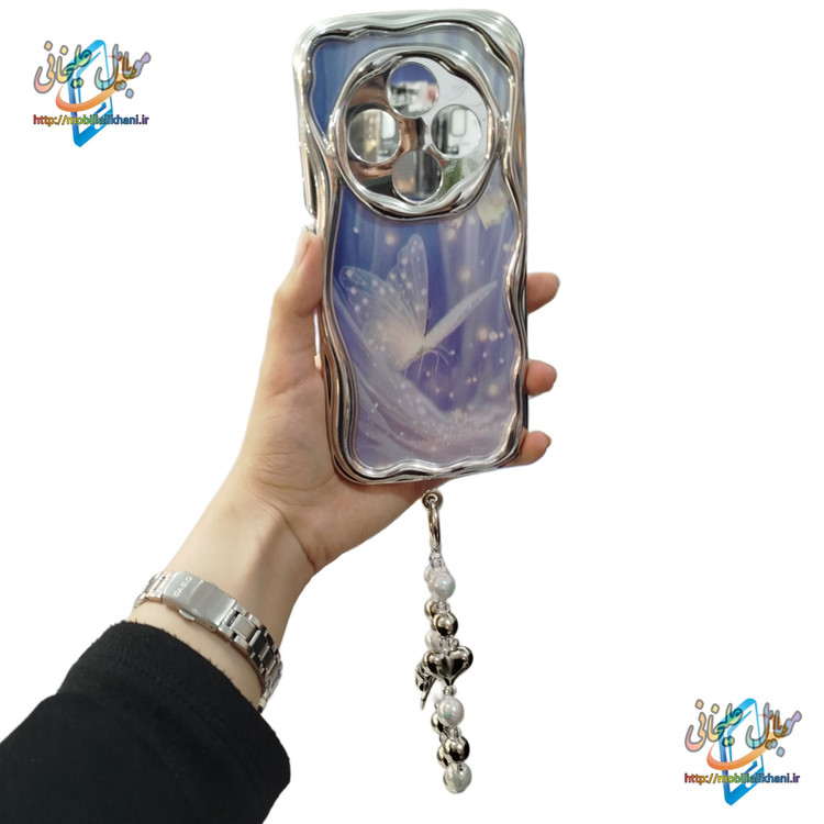 گارد شیائومی پوکو سی75 و رد می 14سی آویزدار پروانه آبی