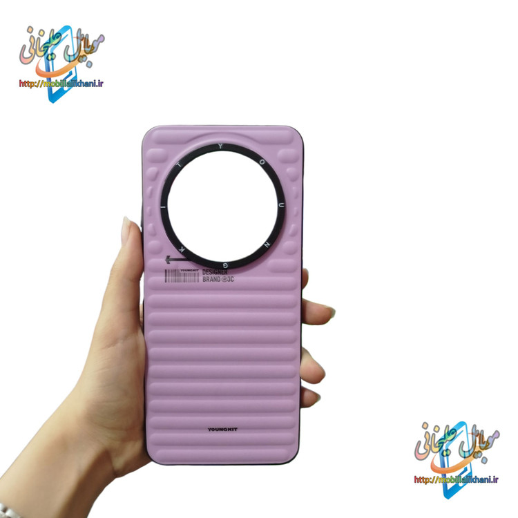 گارد شیائومی پوکو سی75 و رد می 14سی پافری بنفش روشن