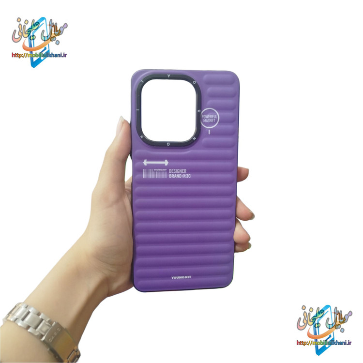 گارد شیائومی ردمی نوت13 پافری بنفش تیره