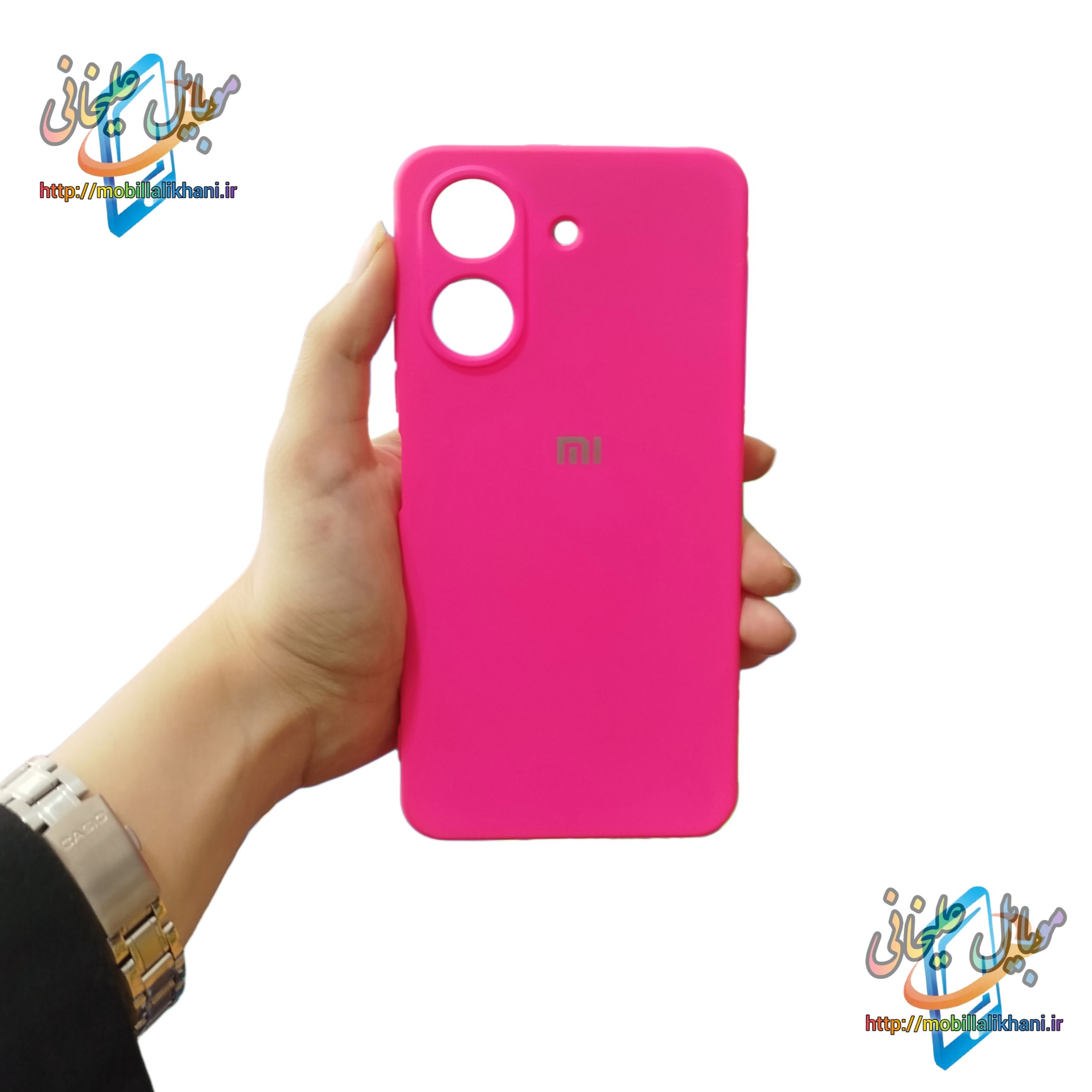 گارد شیائومی RM 13C سیلیکونی صورتی