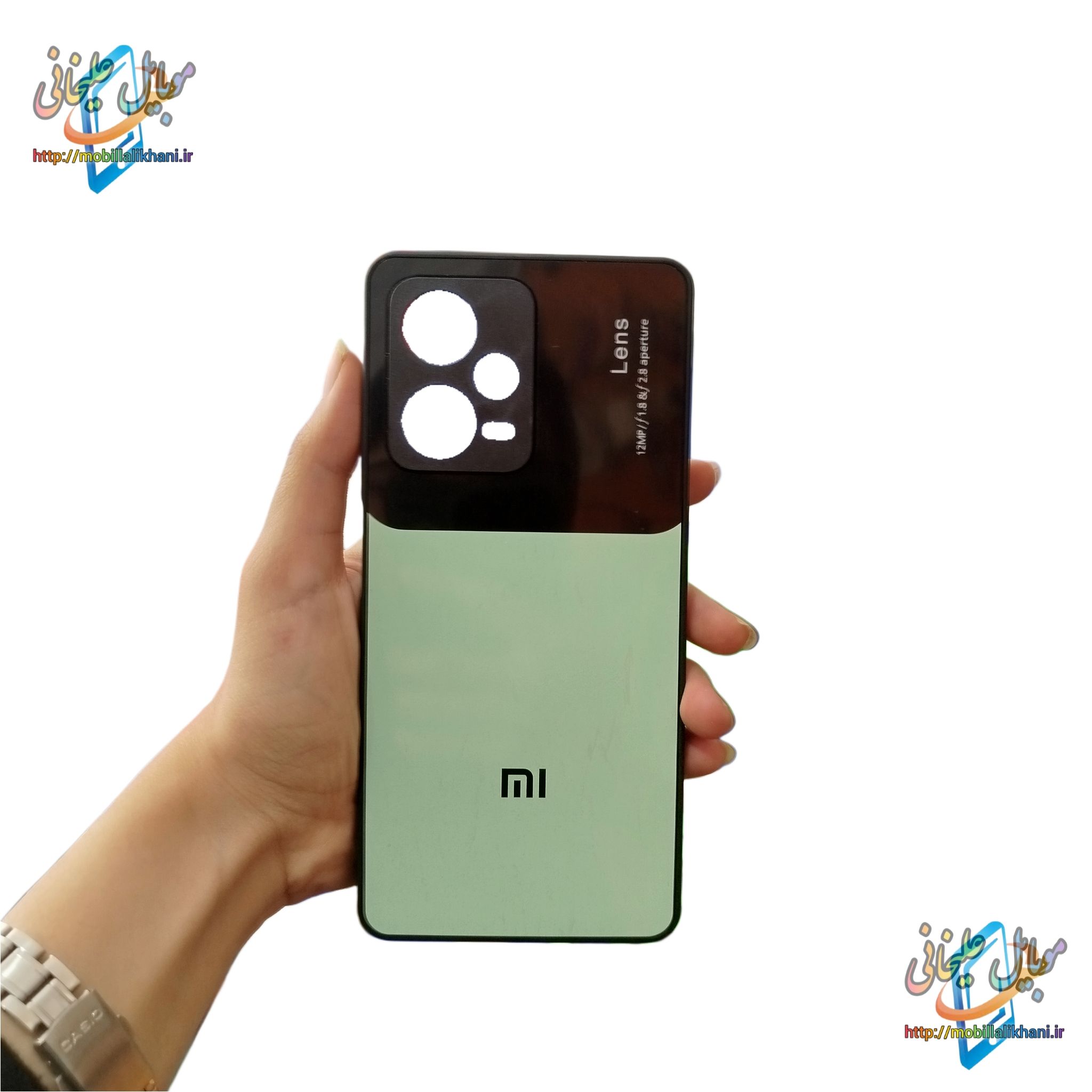 گارد شیائومی ردمی نوت12 پرو پلاس لنز سبز پاستلی