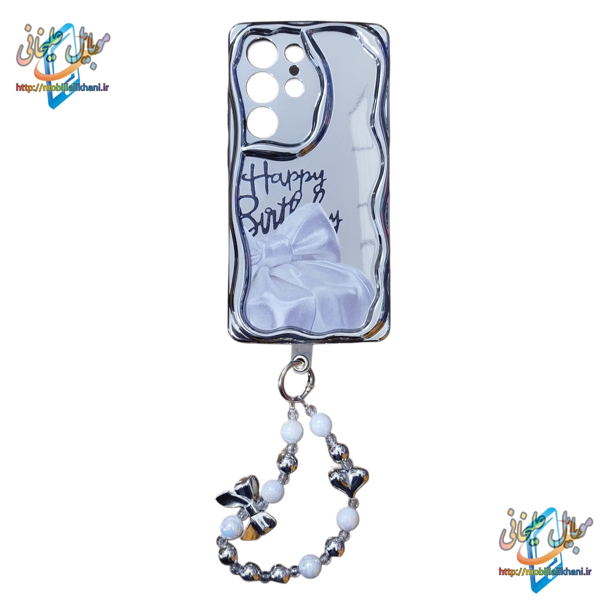 گارد سامسونگ S25 ULTRA آویزدار طرح پاپیون